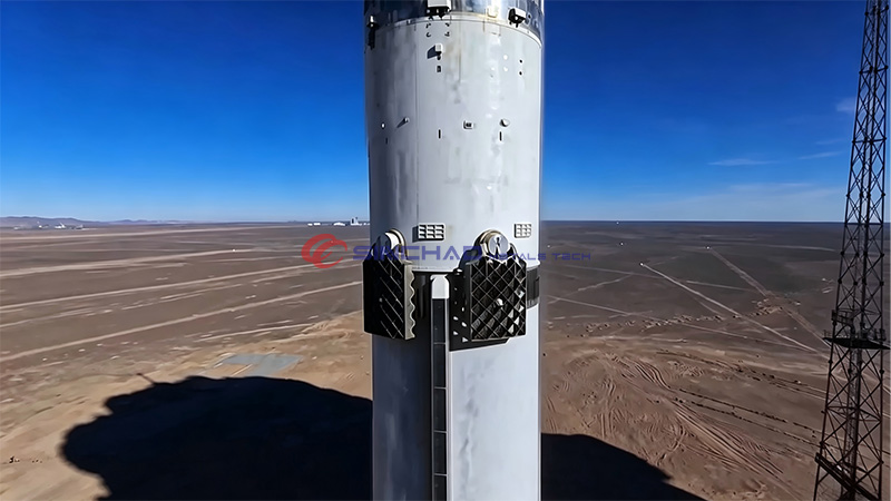 Structural characteristics of titanium alloy grid fins