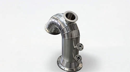 904L Prefabricated tube - exhaust gas treatment for lithium battery industry
